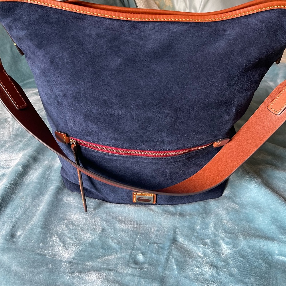 Dooney and Bourke large suede tote